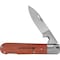 Holex Cable knife with wooden handle- folding- Type: 1F 844500 1F - alternate 1